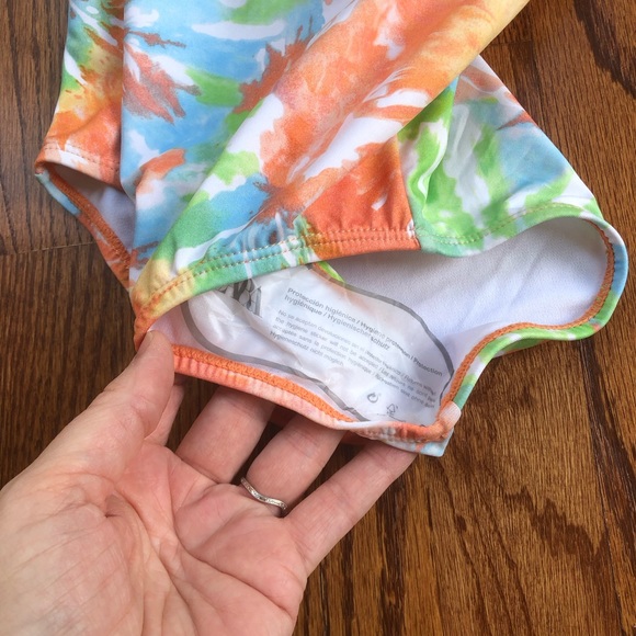NEW Zara Tie Dye Swimsuit - Picture 4 of 6